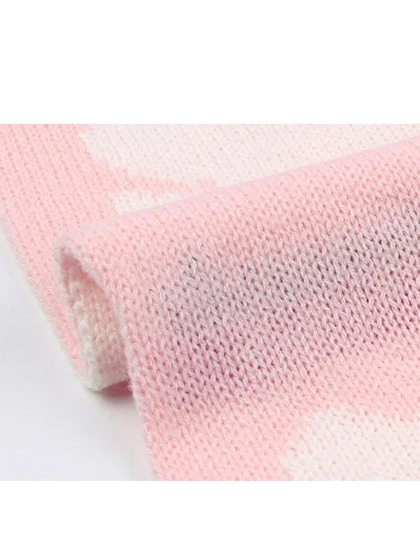 Geese Knitted Acrylic Wrap Blankets for Infant Baby