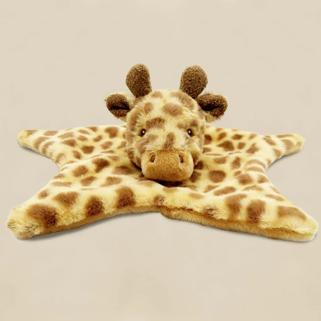 Georgie Giraffe Comforter with Swaddles and Blanket Baby Gift
