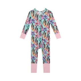 Girl's Bamboo Convertible Footie Romper - Irina (Ballet Shoes)
