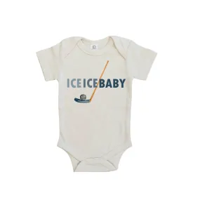 Ice Ice Baby Hockey Organic Baby Onesie by Urban Baby Co.