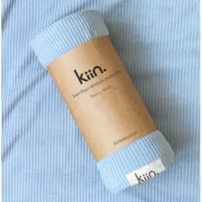 Kiin Bamboo Stretch Swaddle - Pastel Sky