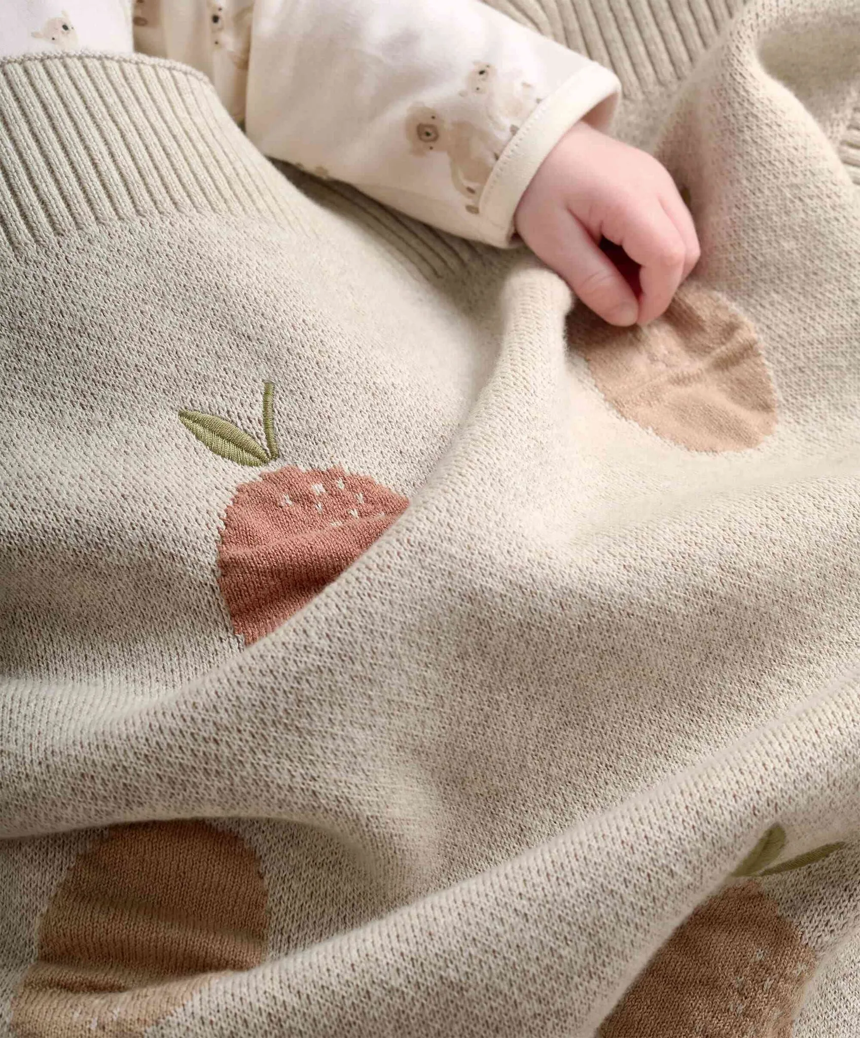 Knitted Blanket - Fruit - Welcome To The World Seedling