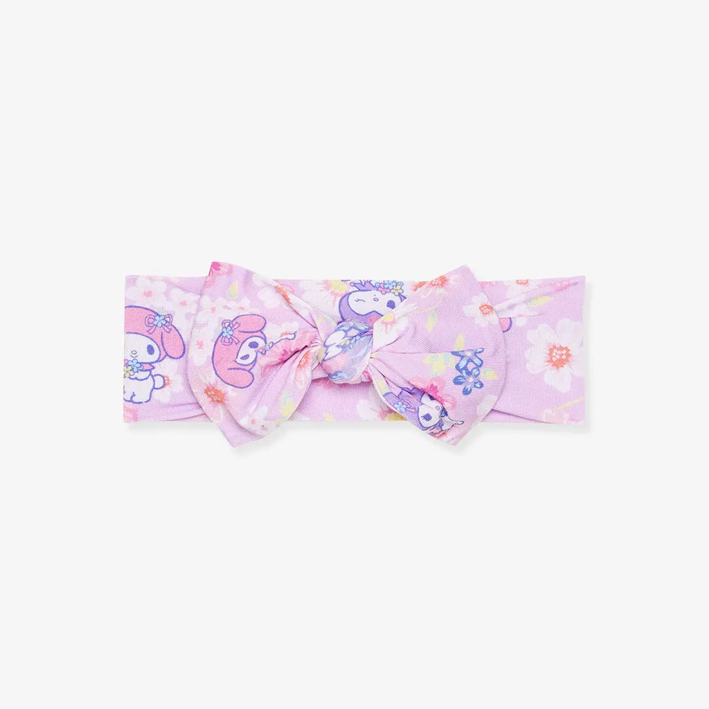 Kuromi® & My Melody® Garden Swaddle Headband Set