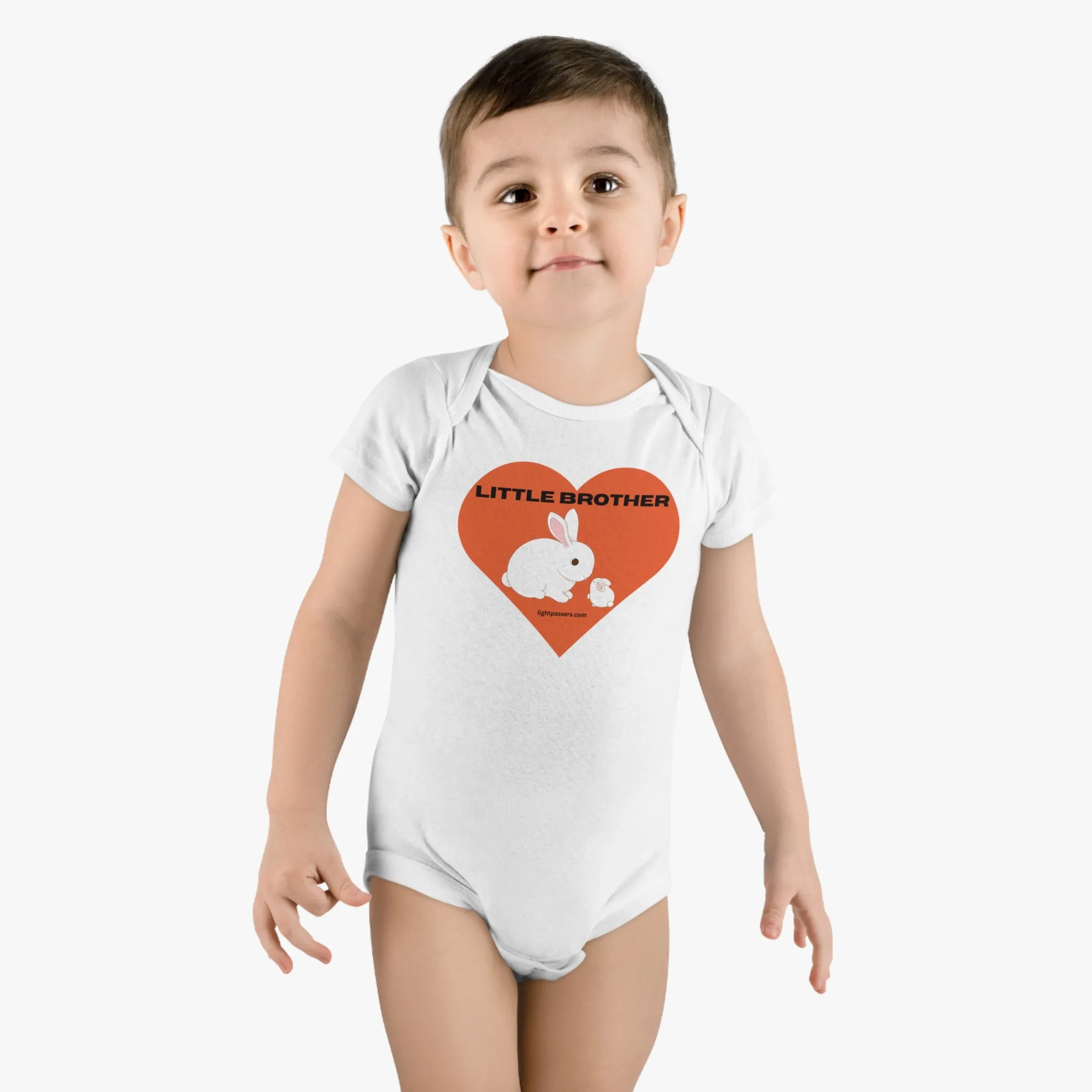 Little Brother Onesie Organic Baby Bodysuit