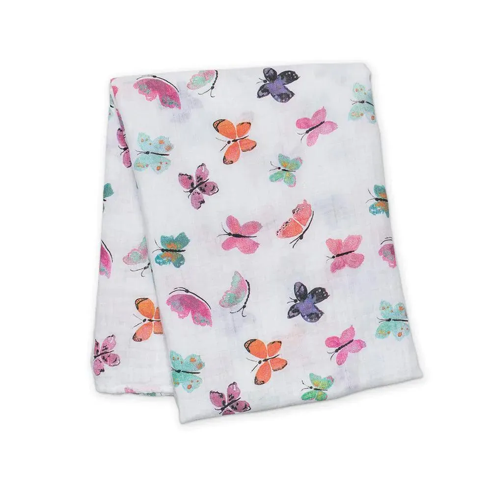 Lulujo Cotton Muslin Swaddle (singles)