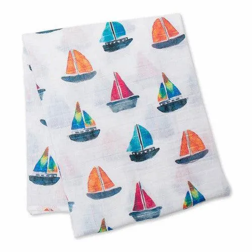 Lulujo Cotton Muslin Swaddle (singles)