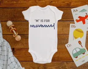 M Is For Muhammad Onesie©/Bodysuit