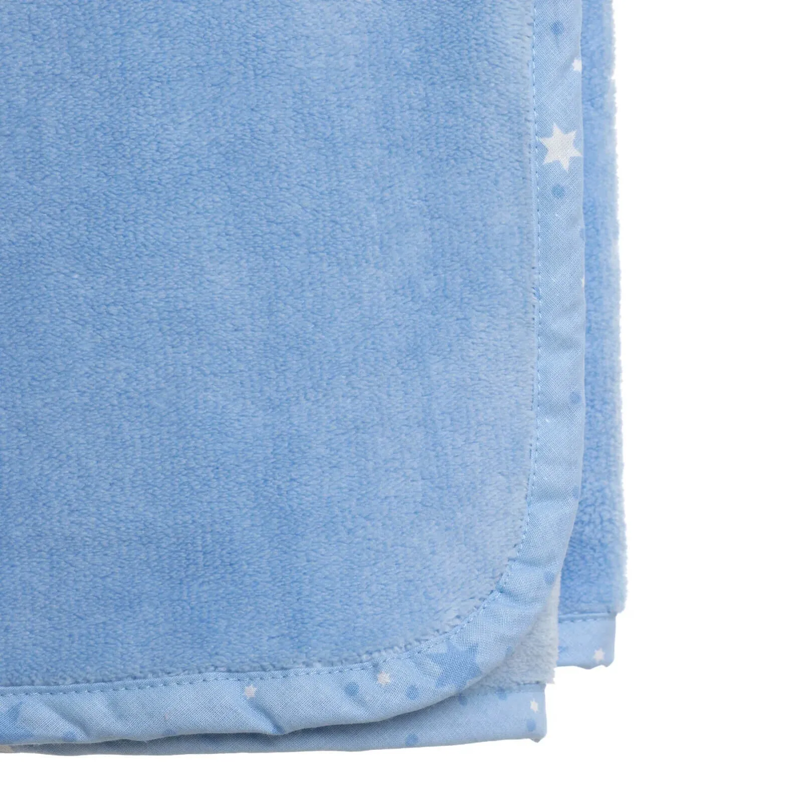 Mollia Welsoft Unisex Baby Blanket 80x100cm - Light Blue