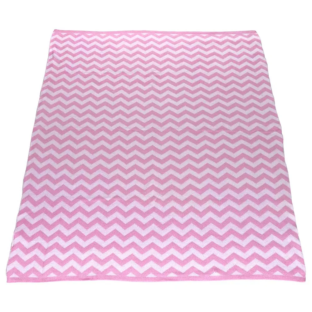 Moon Soft Stretchy Knitted Cotton Swaddle 70x90cm (Pink)