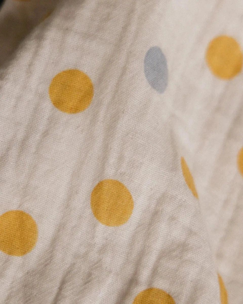 Nature Baby Petal Suit Summer Polka Dot Print