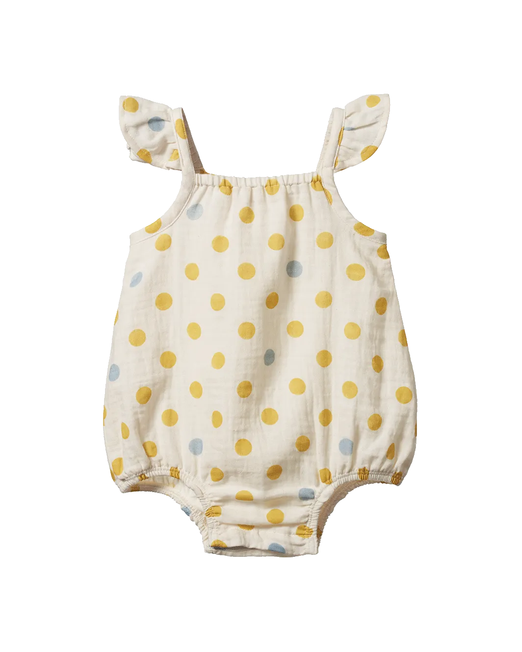 Nature Baby Petal Suit Summer Polka Dot Print