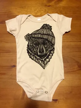 Nes<3 Baby Mtn Cub Organic Onesie