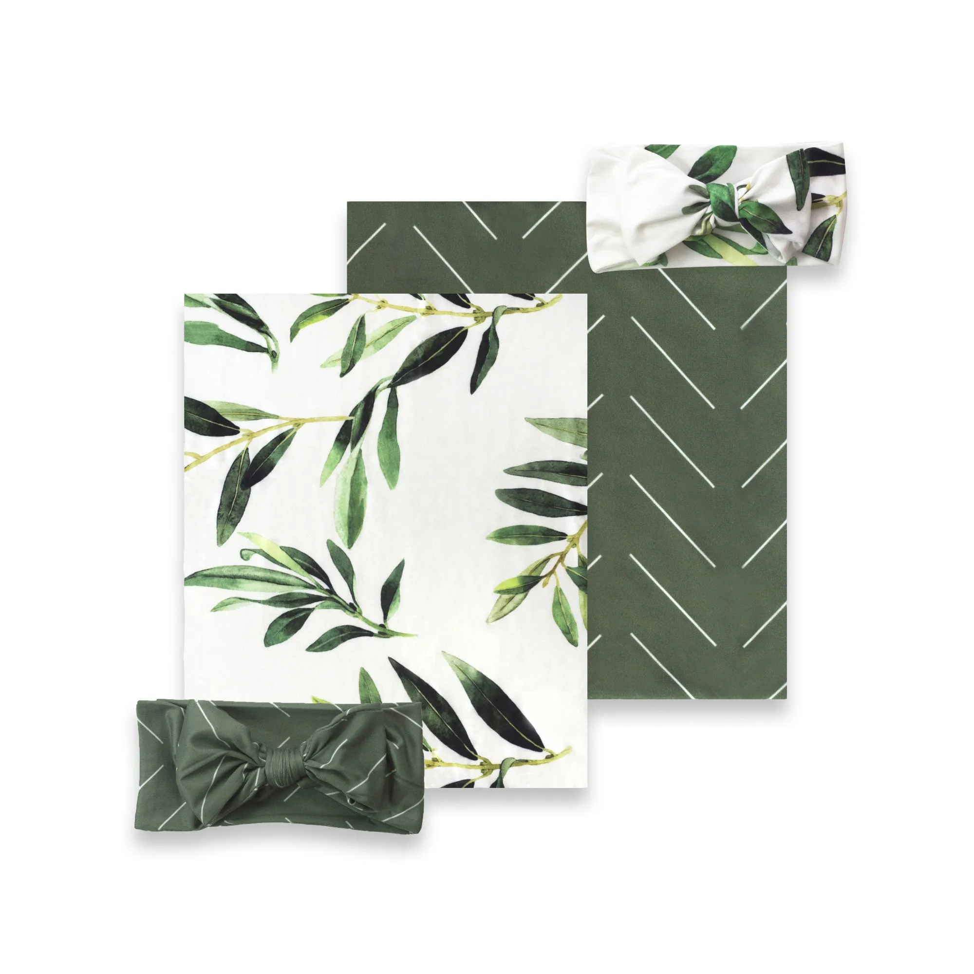 Olive Swaddle Set