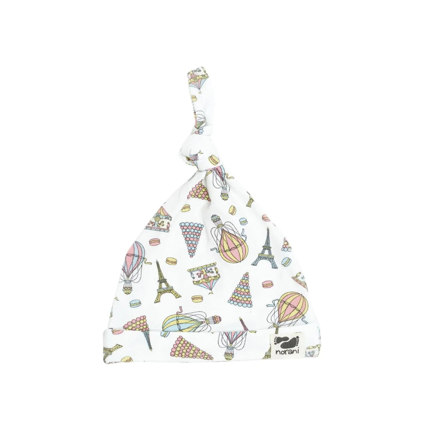Organic Baby Beanie - Paris