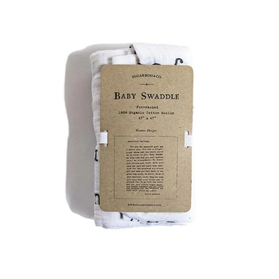 Organic Cotton Baby Swaddle