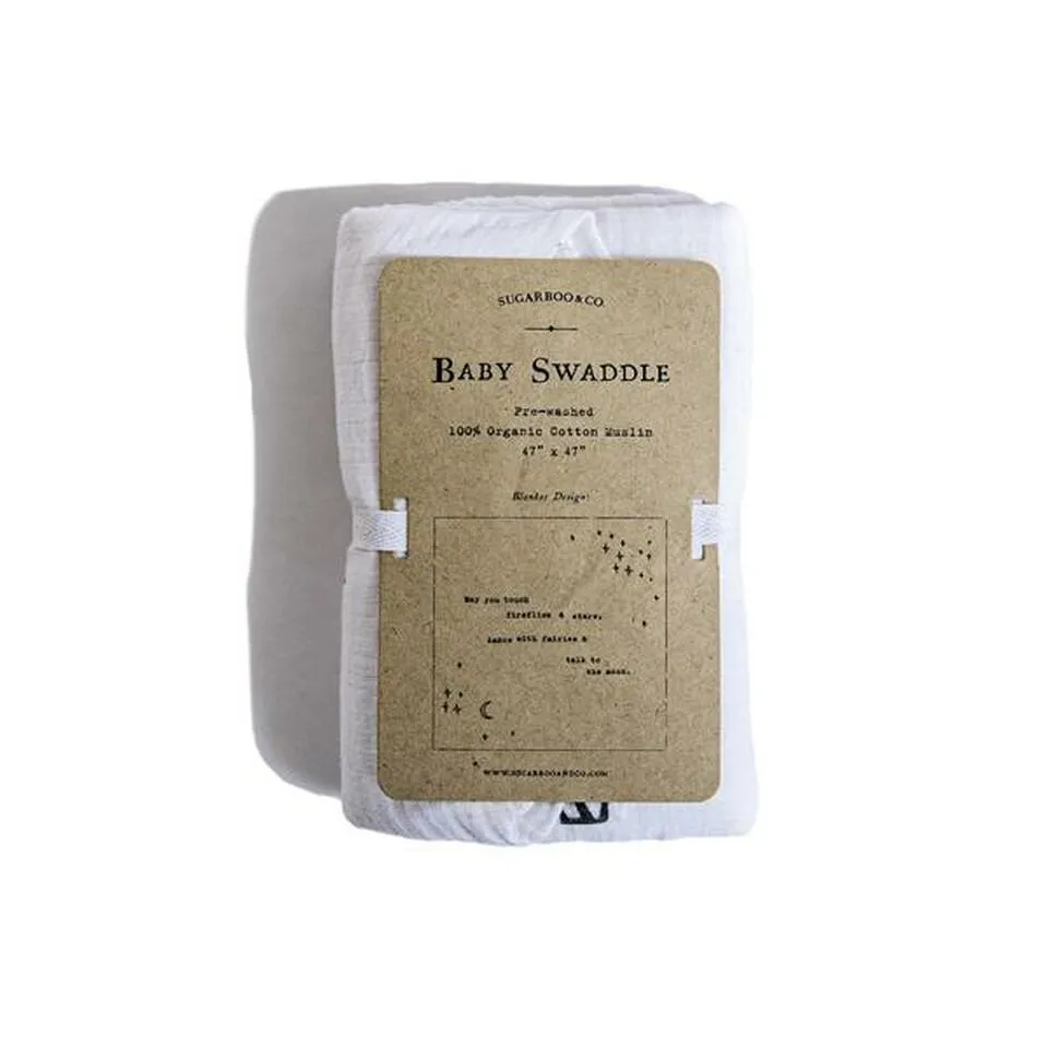 Organic Cotton Baby Swaddle
