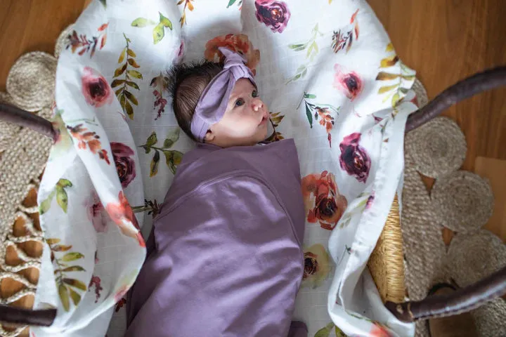 Organic Cotton Muslin Swaddle Secret Garden
