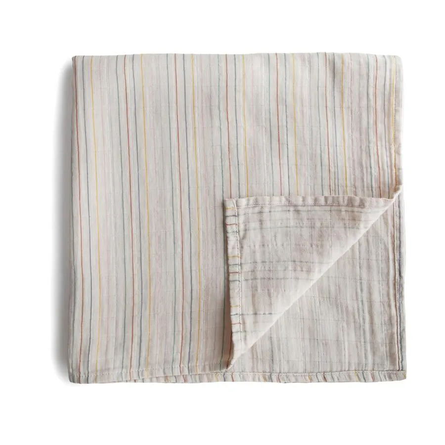 Organic Cotton Muslin Swaddle