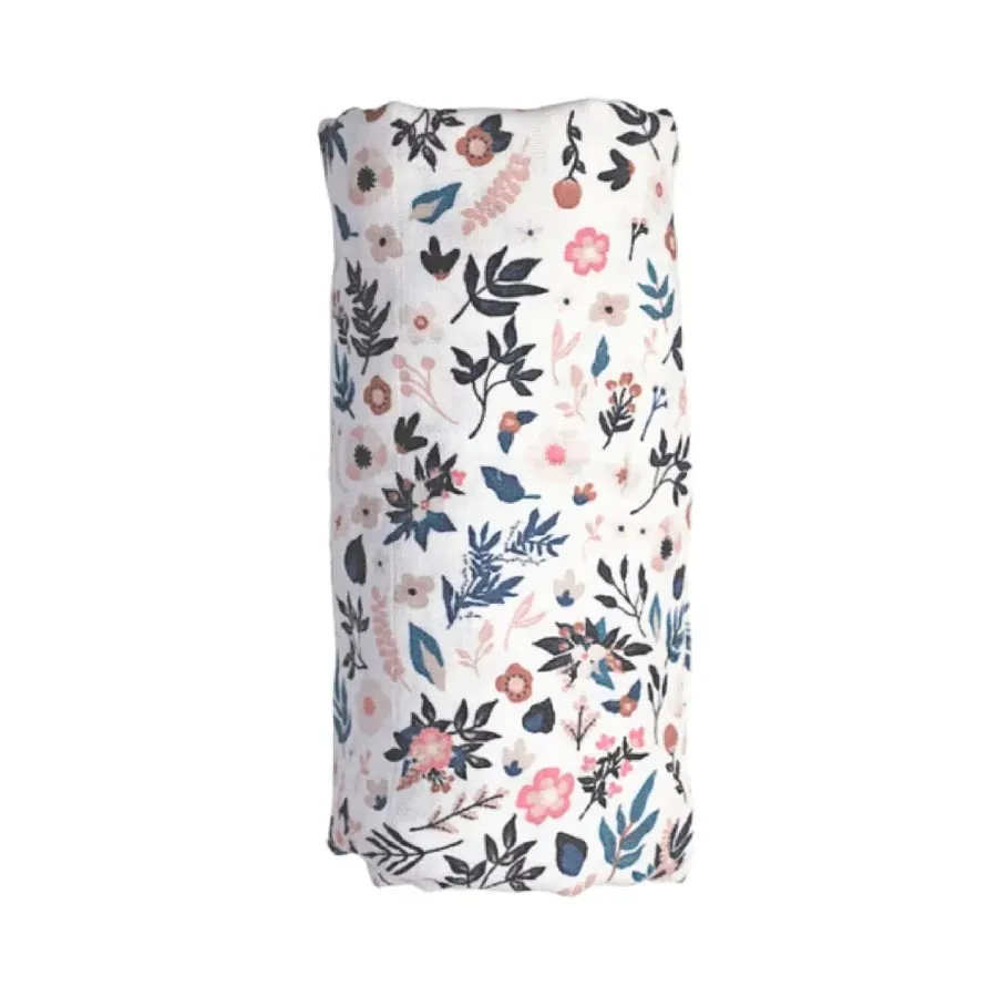 Organic Cotton Muslin Wrap - Petite Clementine