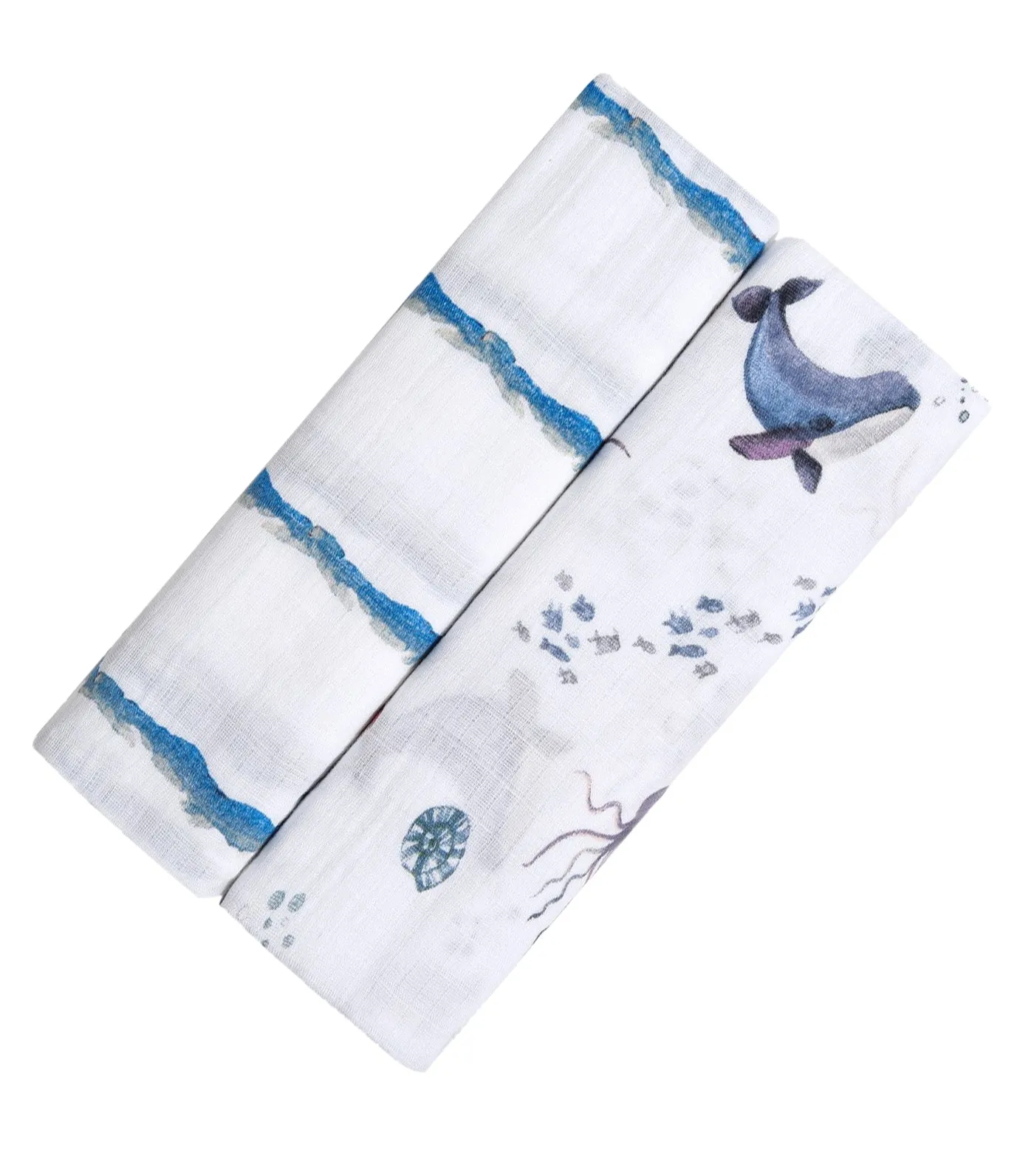 Organic Muslin Swaddle - Pack of 2
