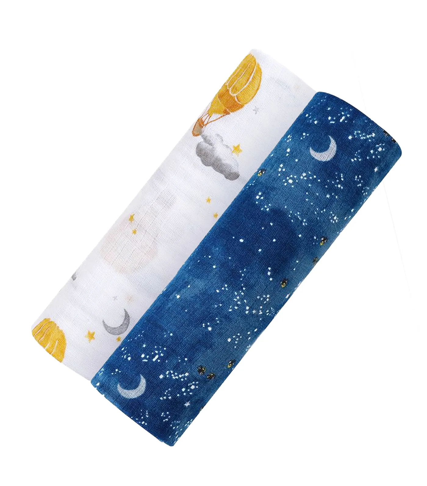 Organic Muslin Swaddle - Pack of 2