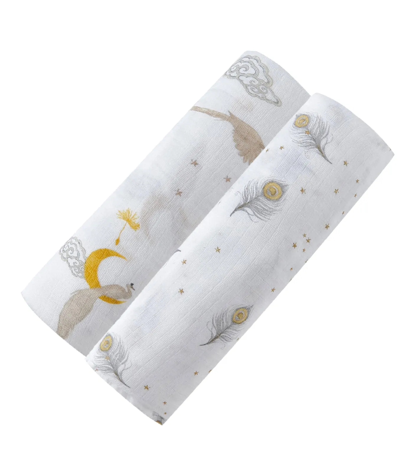 Organic Muslin Swaddle - Pack of 2
