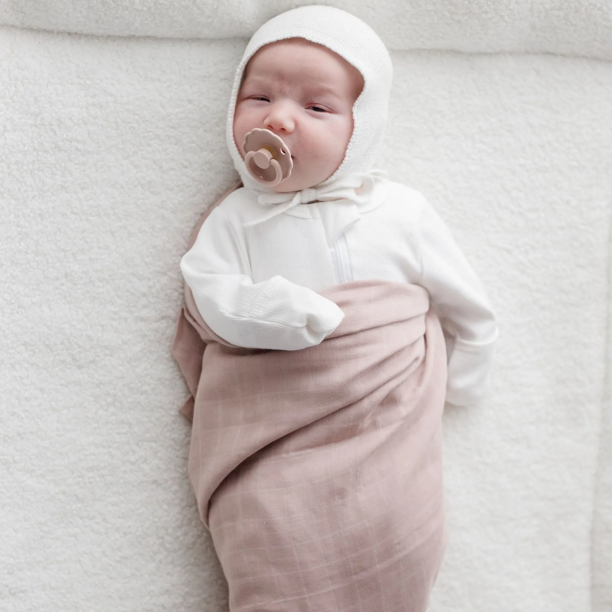 Organic Muslin Swaddle Wrap - 3 Pack Bundle