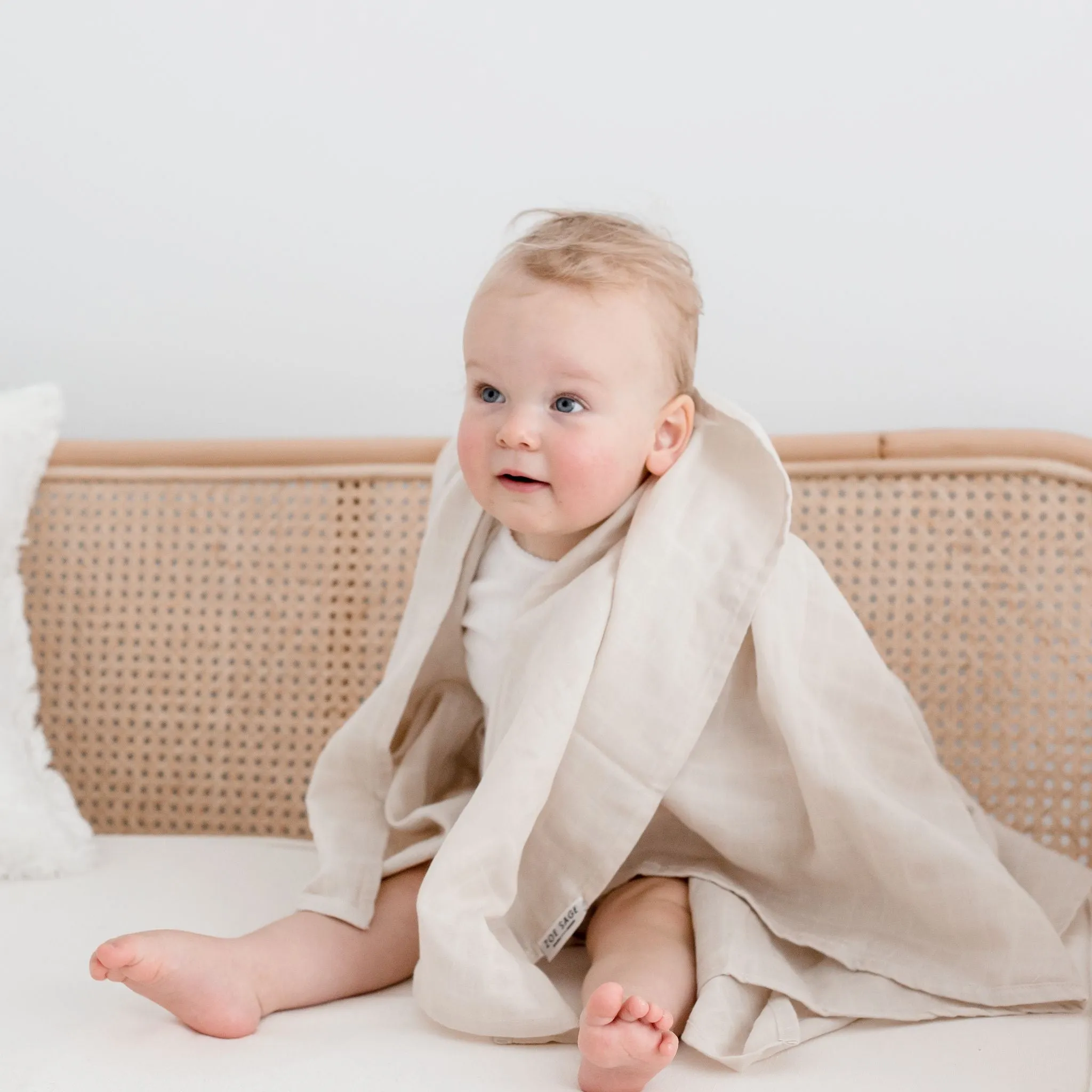 Organic Muslin Swaddle Wrap - 3 Pack Bundle