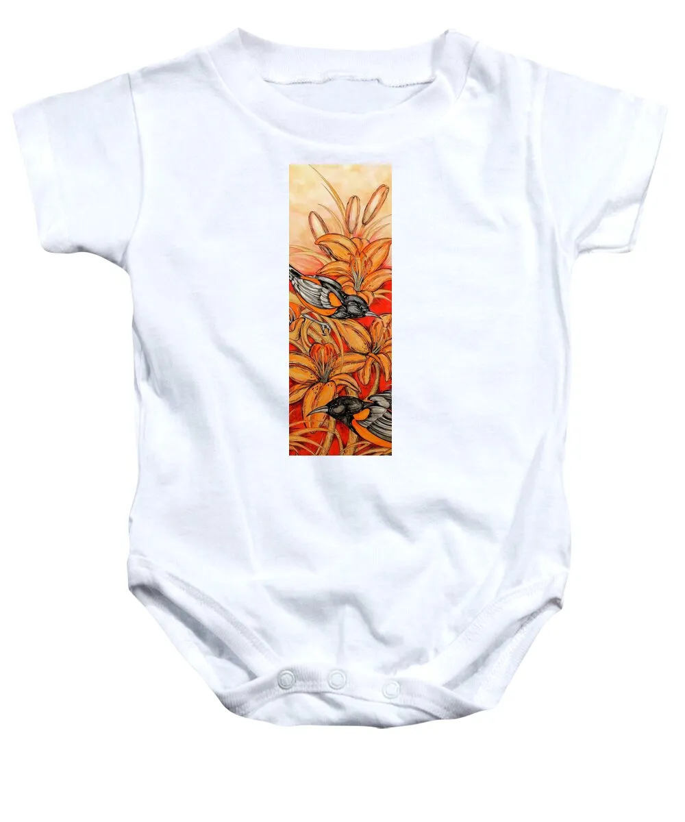 Oriole Full - Baby Onesie