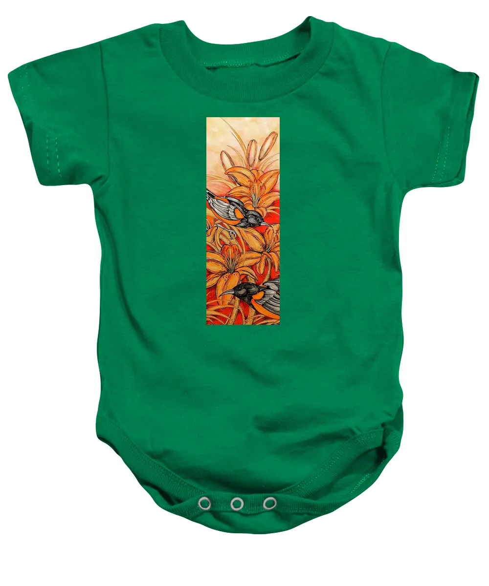 Oriole Full - Baby Onesie