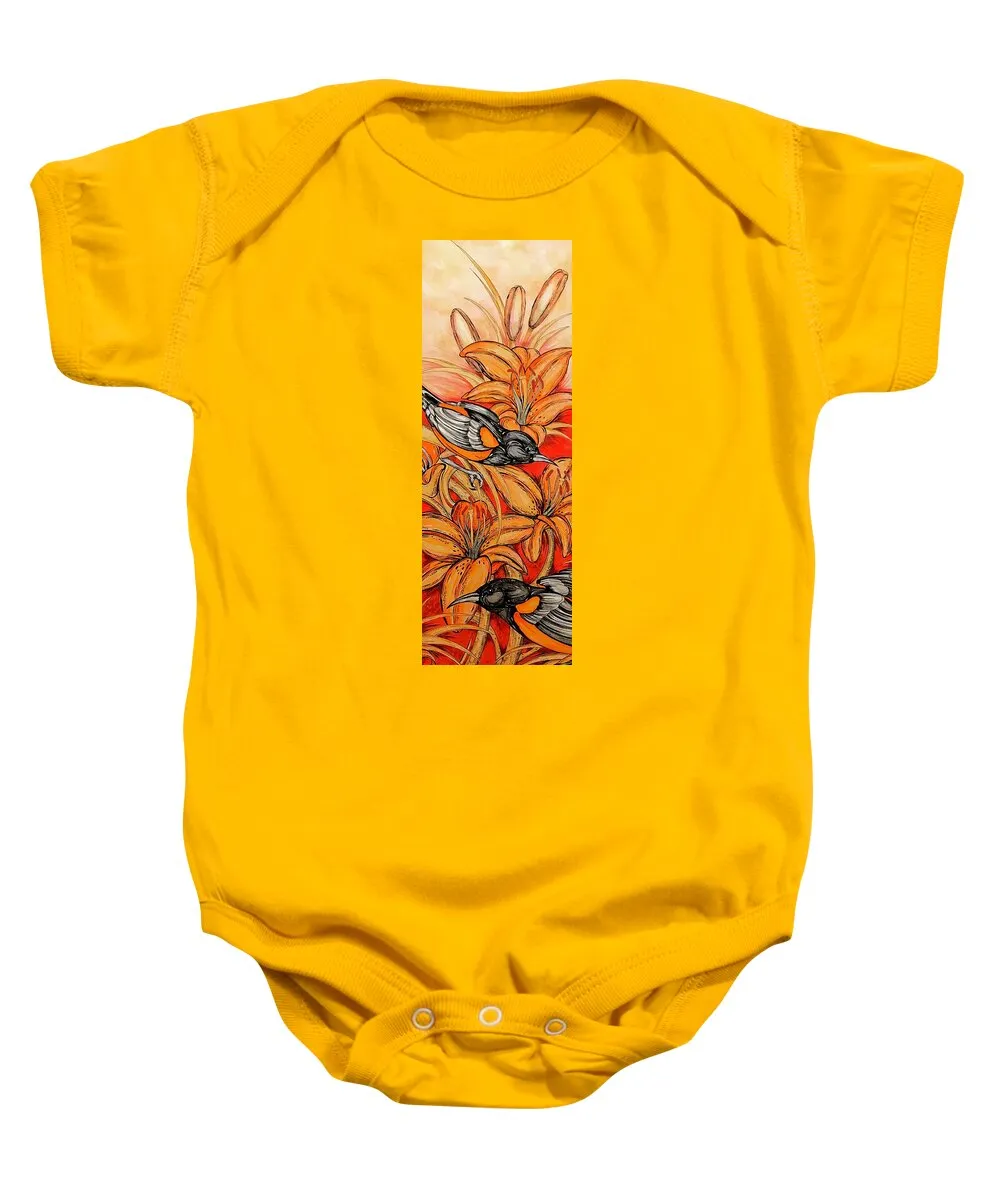 Oriole Full - Baby Onesie
