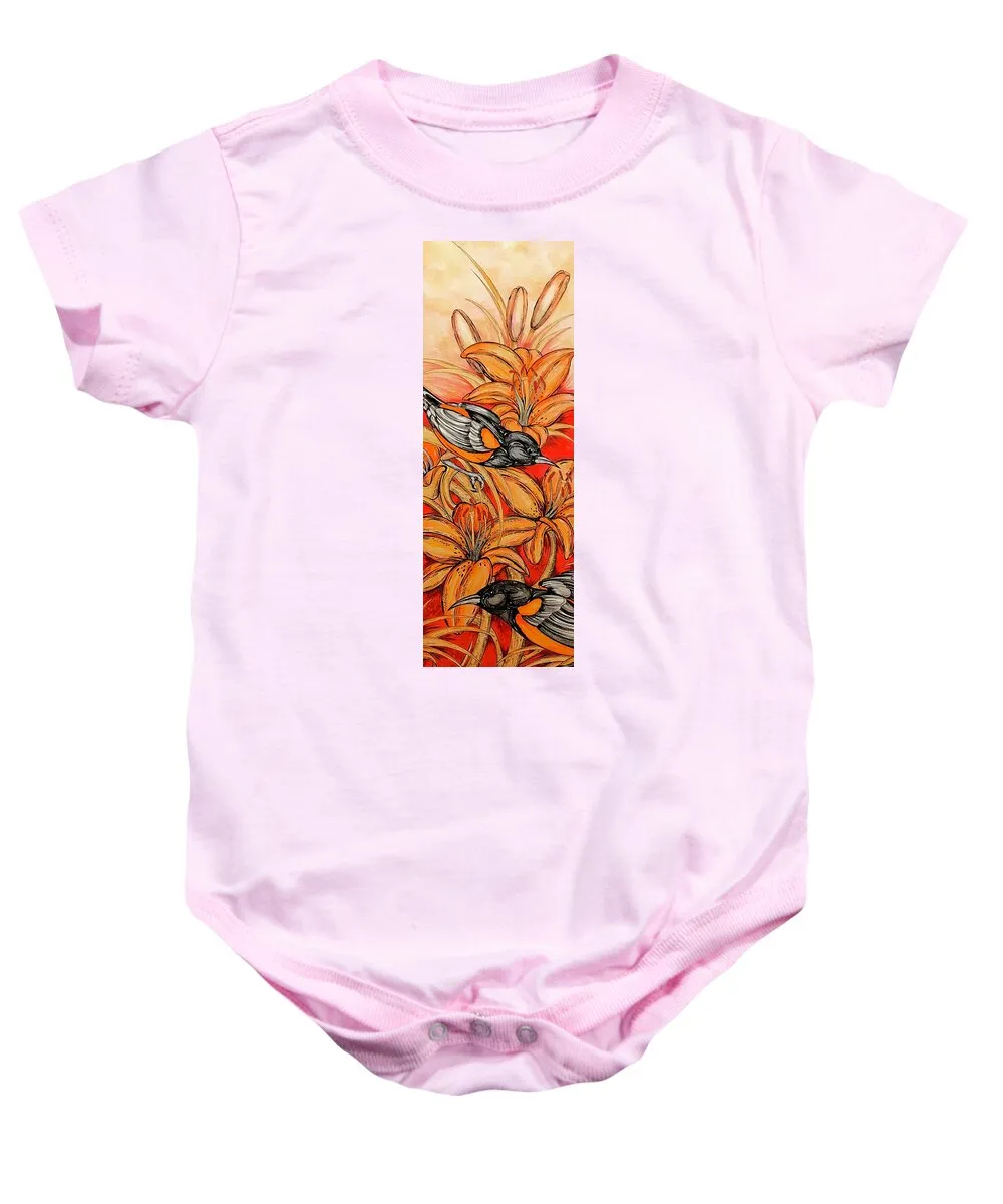 Oriole Full - Baby Onesie