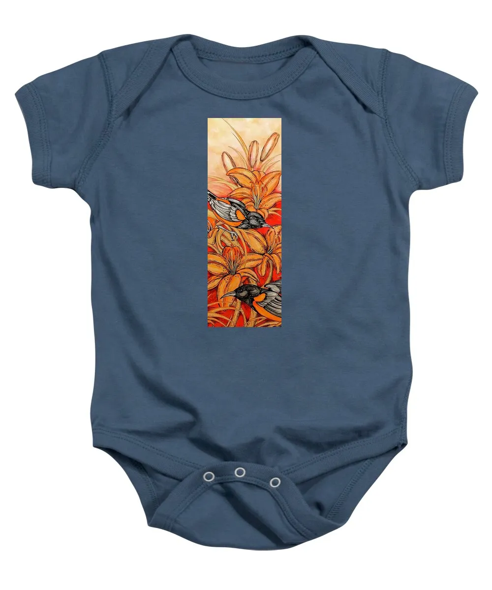 Oriole Full - Baby Onesie