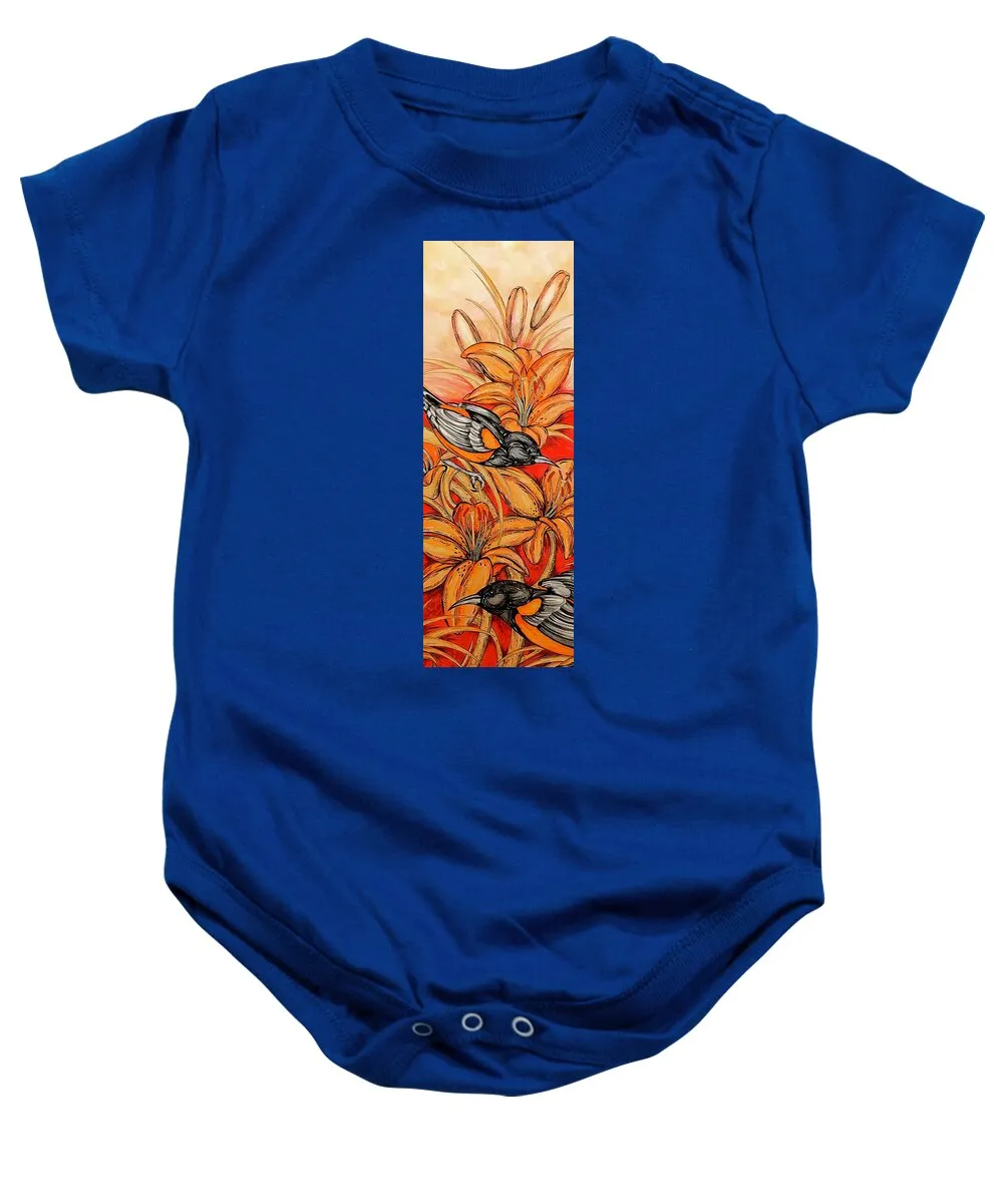 Oriole Full - Baby Onesie
