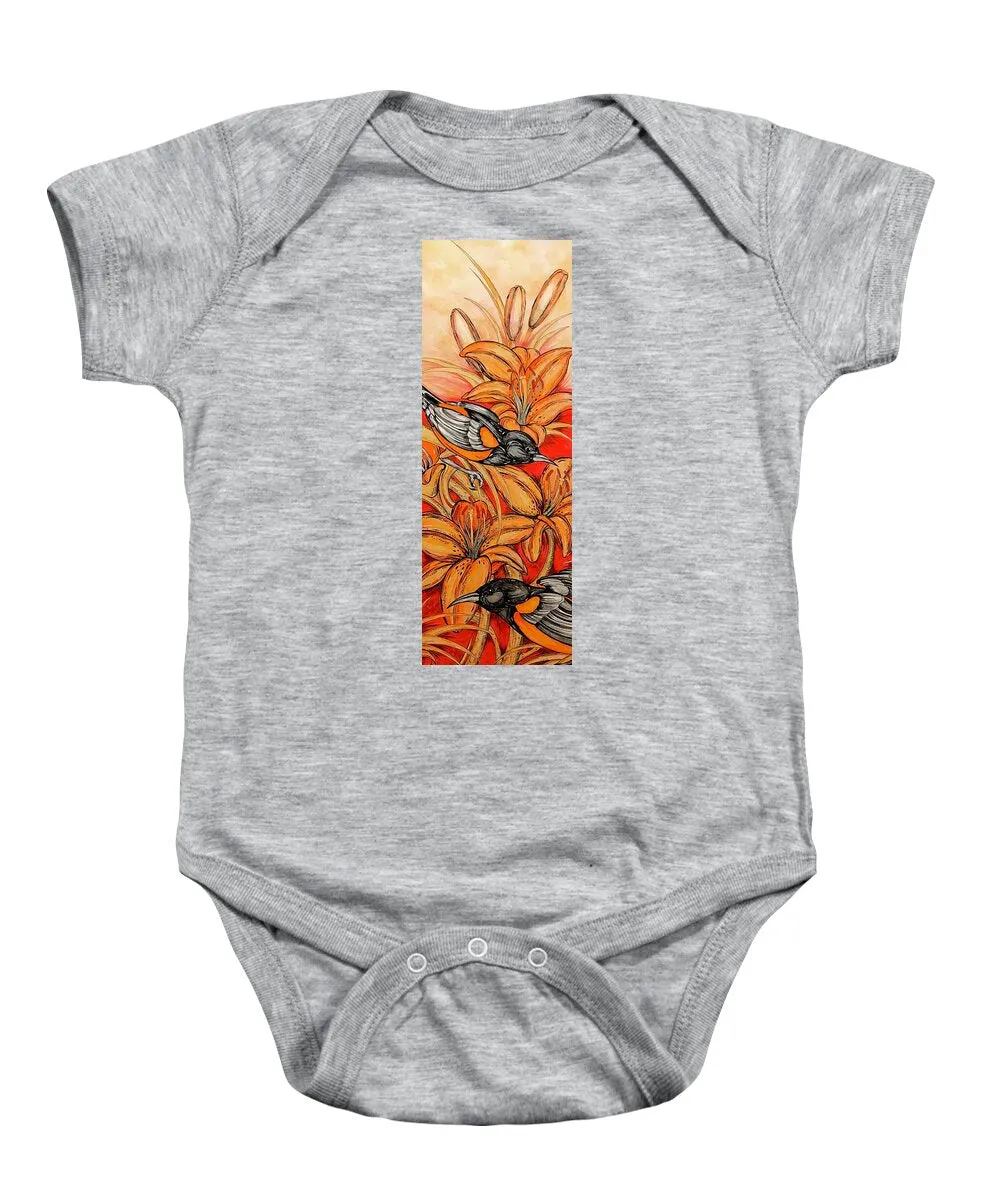 Oriole Full - Baby Onesie