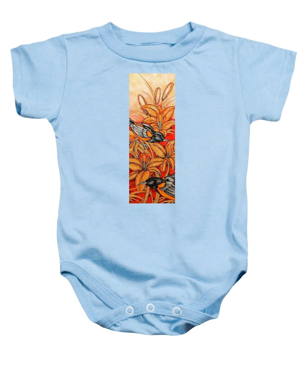 Oriole Full - Baby Onesie