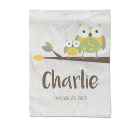 Owl Blanket - Medium
