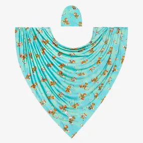 Posh Peanut Infant Swaddle and Beanie Set - Arlo