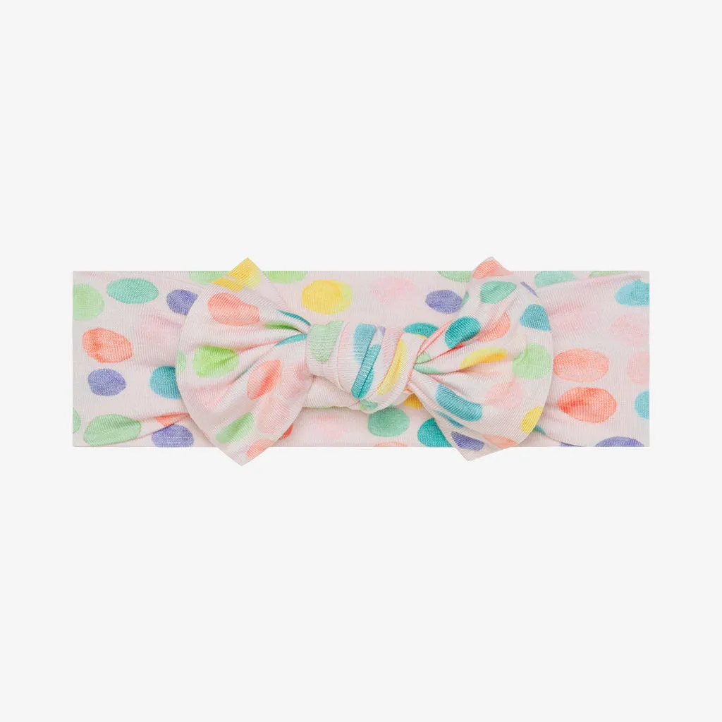 Posh Peanut Infant Swaddle and Headwrap Set - Estelle