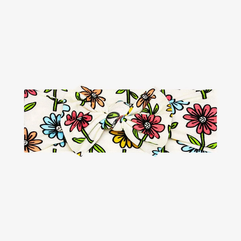 Posh Peanut Swaddle & Headwrap Set - Maya Lynn