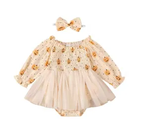 Pumpkin Tutu Romper