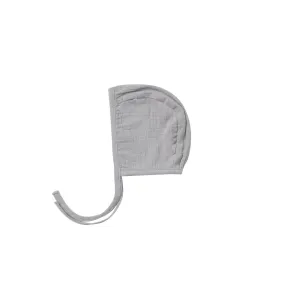 Quincy Mae Woven Baby Bonnet - Periwinkle