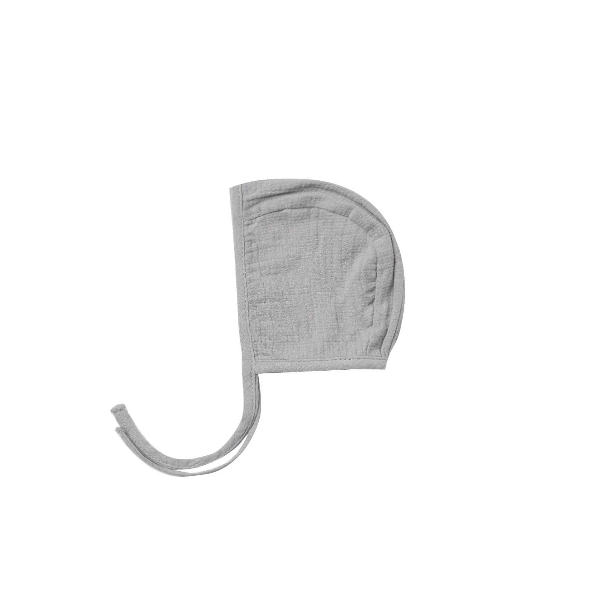 Quincy Mae Woven Baby Bonnet - Periwinkle