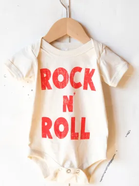 Rock and Roll Onesie | Baby Graphic Onesie | Sizes 3M - 24M