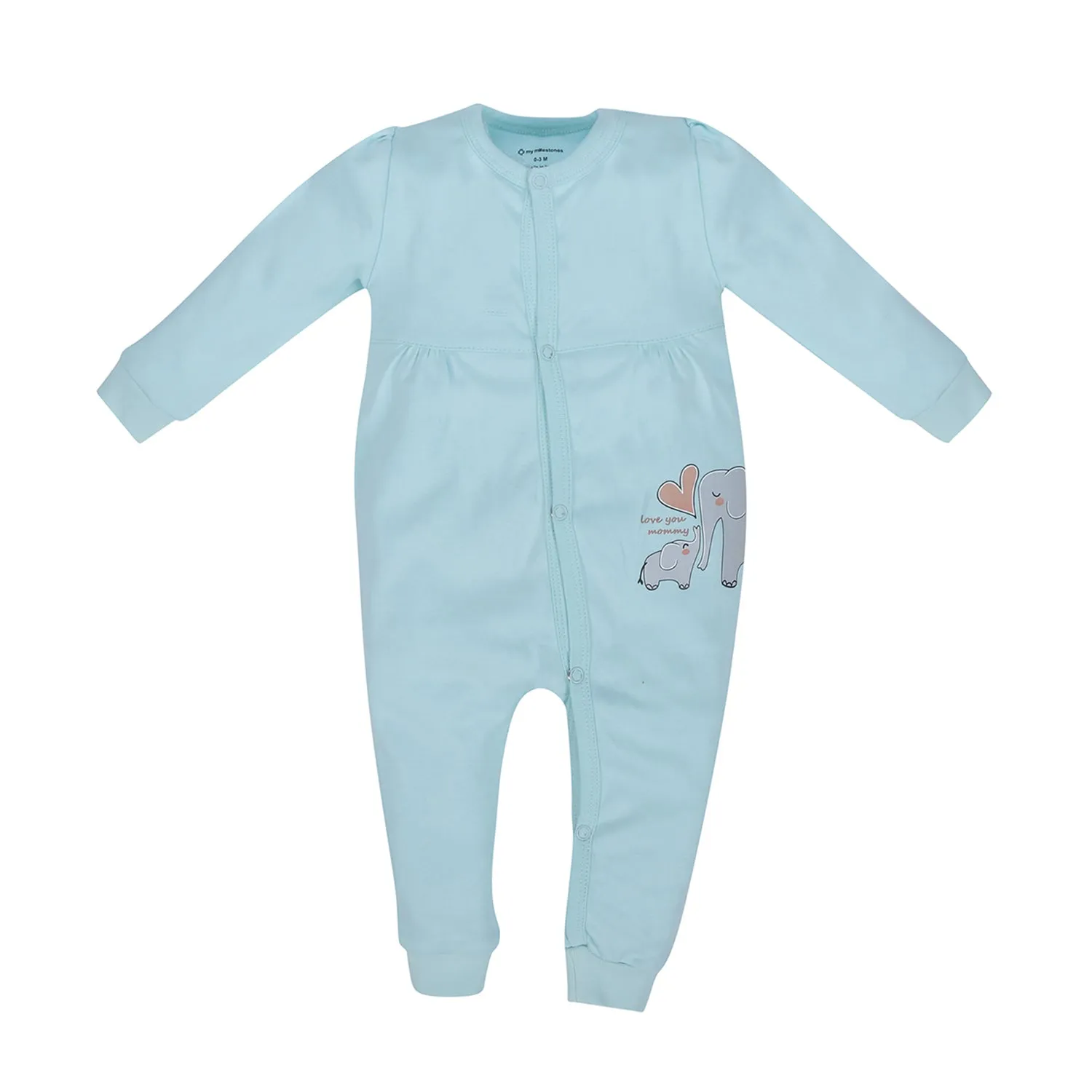 Romper - Girls - Aqua