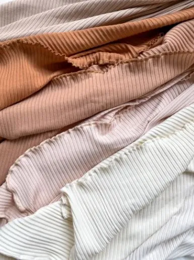 Soft Ribbed Swaddle Blanket
