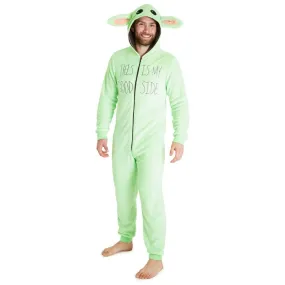 Star Wars The Mandalorian Fluffy Fleece Onesie for Men Women