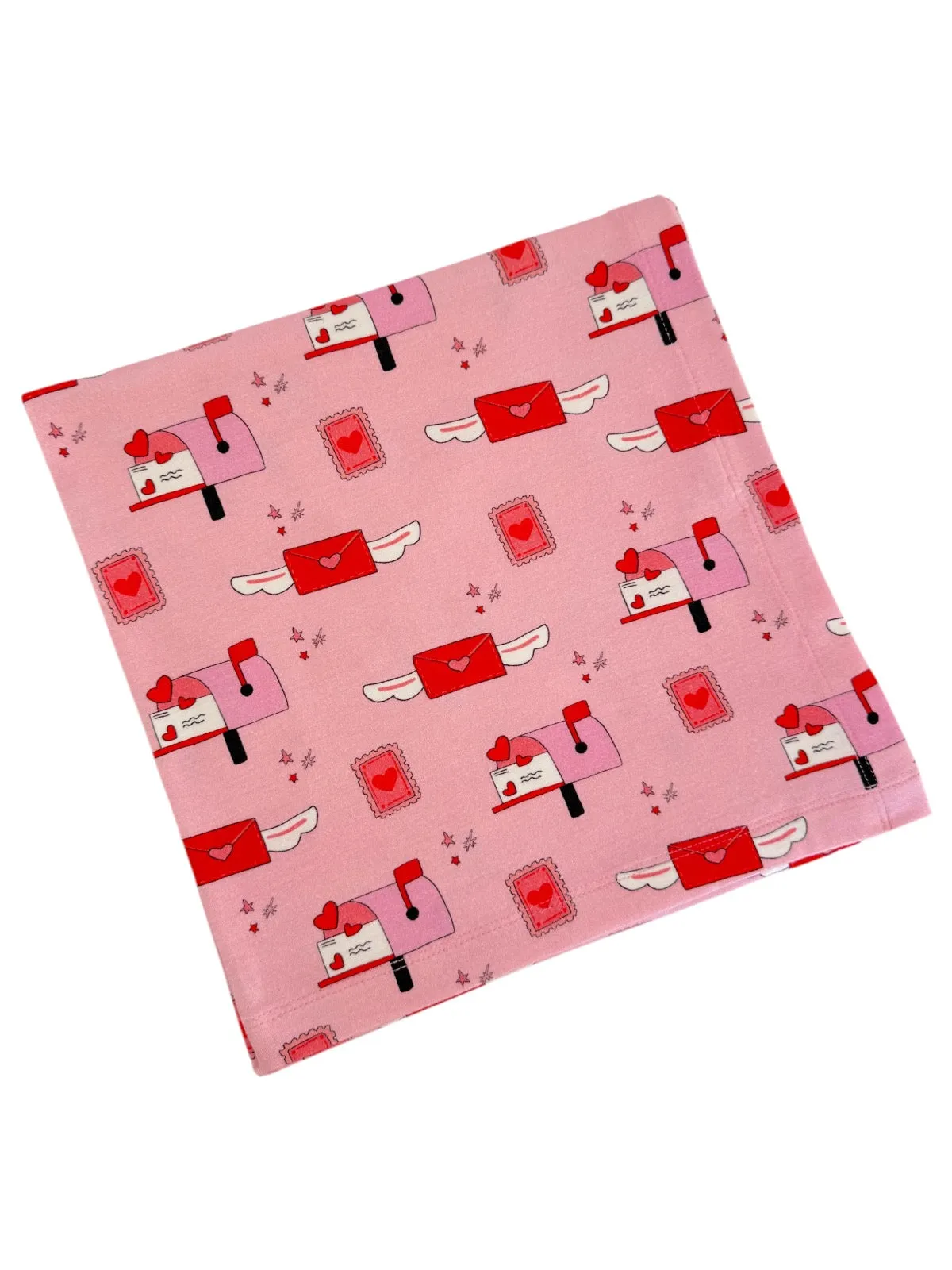 Stretch Swaddle Blanket, Love Letters