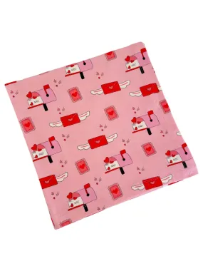 Stretch Swaddle Blanket, Love Letters