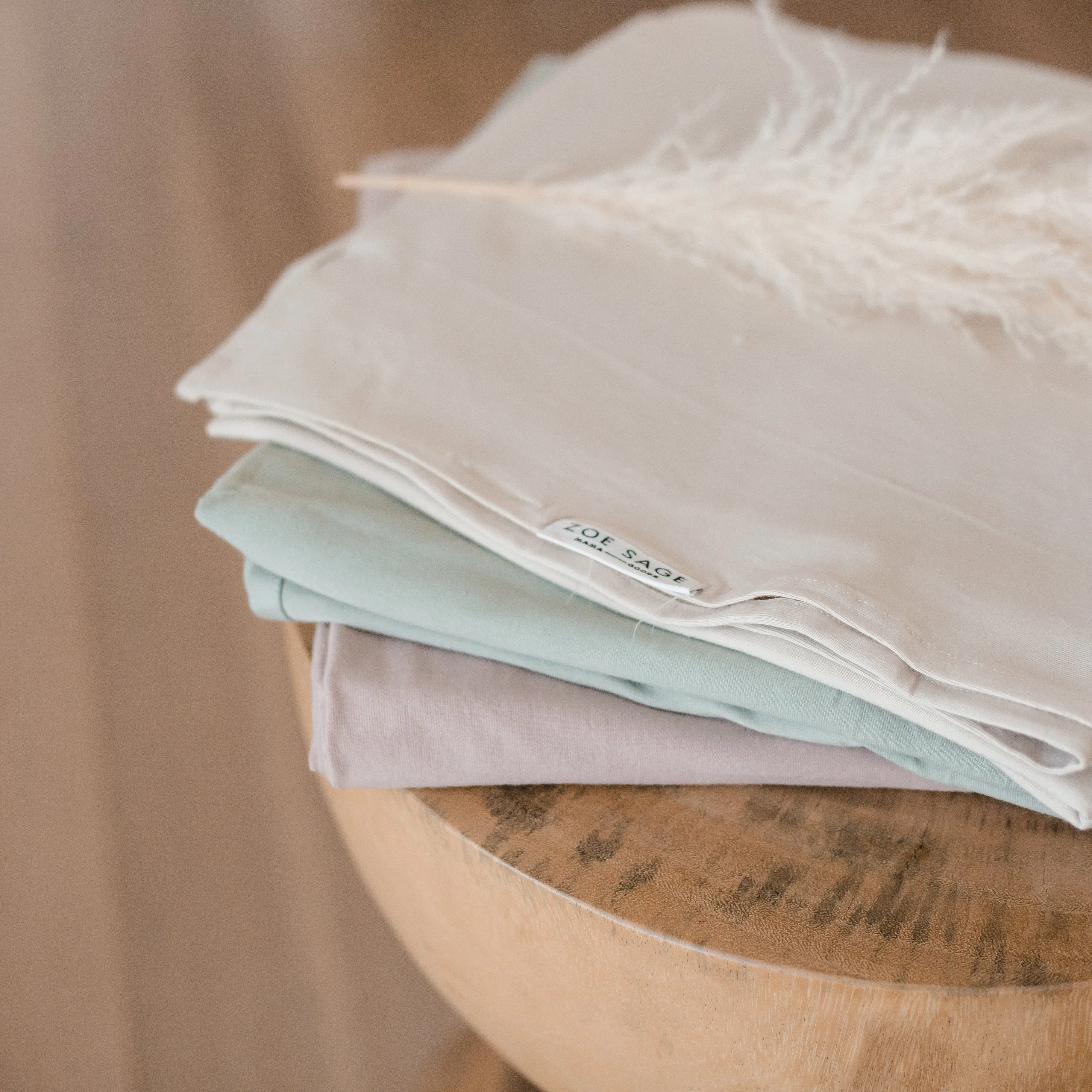 Stretchy Swaddle Baby Wrap - Oat